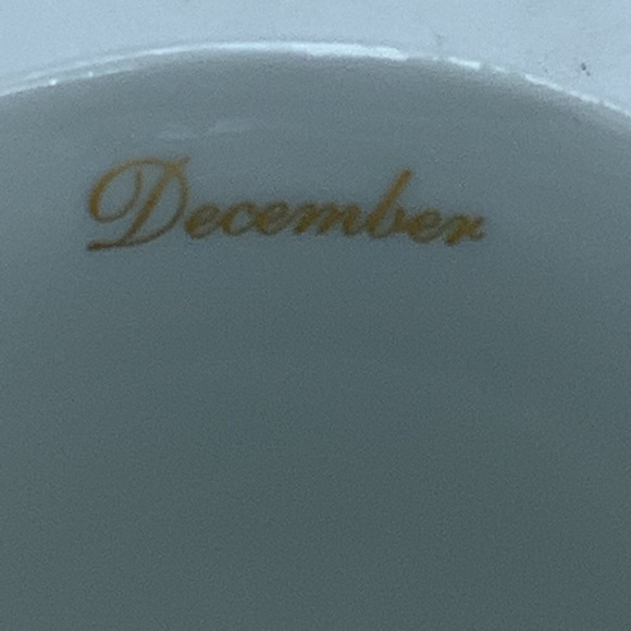 Original Czechoslovakia Poinsettia Mug - Picture 9 of 10